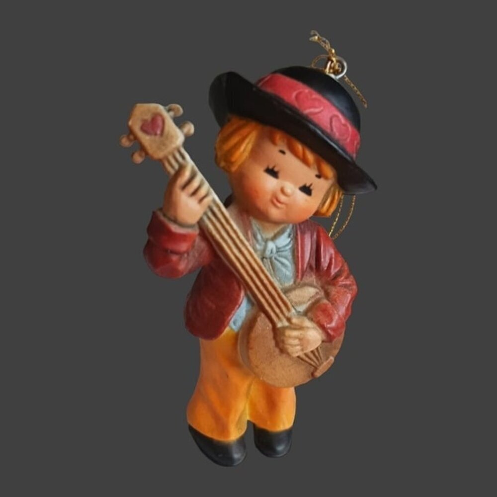 Bradford Vtg lot of 5 children ornaments 3 1/4 tall - Picture 5 of 12